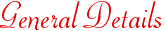  General Details 